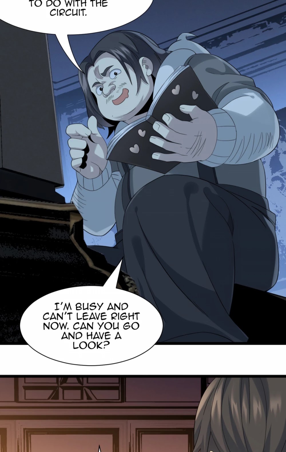 I'm Really Not the Evil God's Lackey Chapter 12 page 11 - Chapter 12: A Good Neighbor