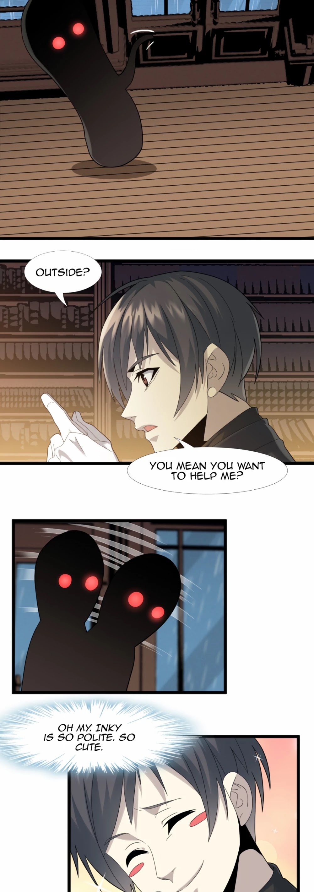I'm Really Not the Evil God's Lackey Chapter 12 page 15 - Chapter 12: A Good Neighbor