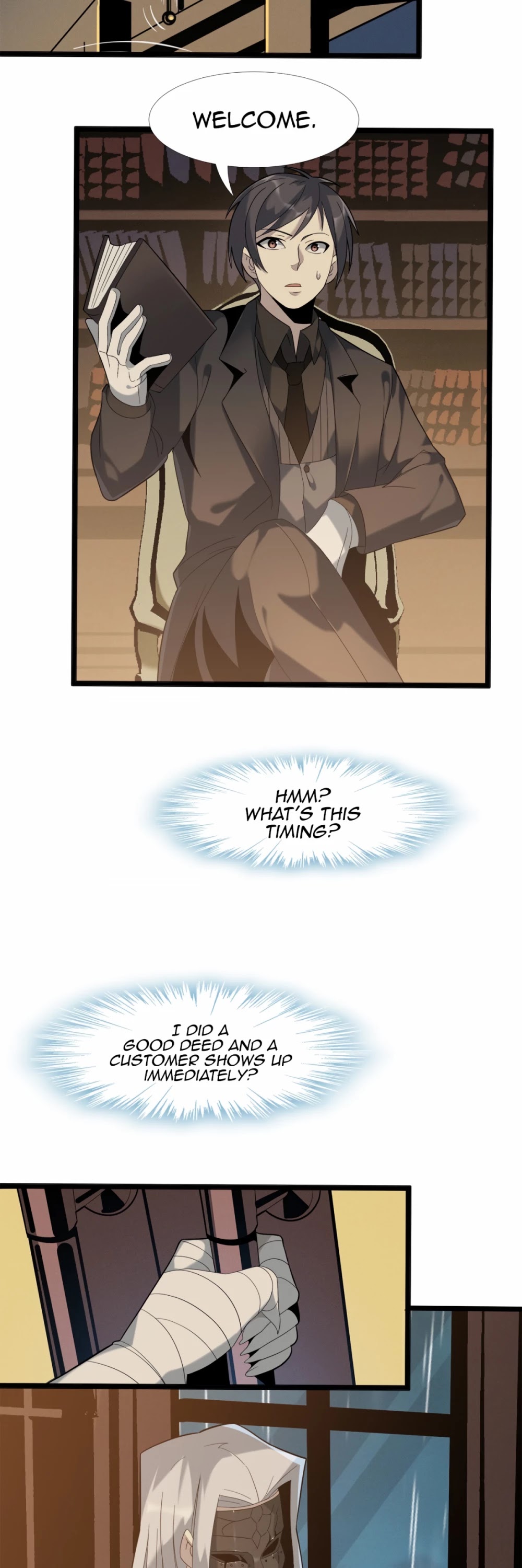 I'm Really Not the Evil God's Lackey Chapter 12 page 24 - Chapter 12: A Good Neighbor