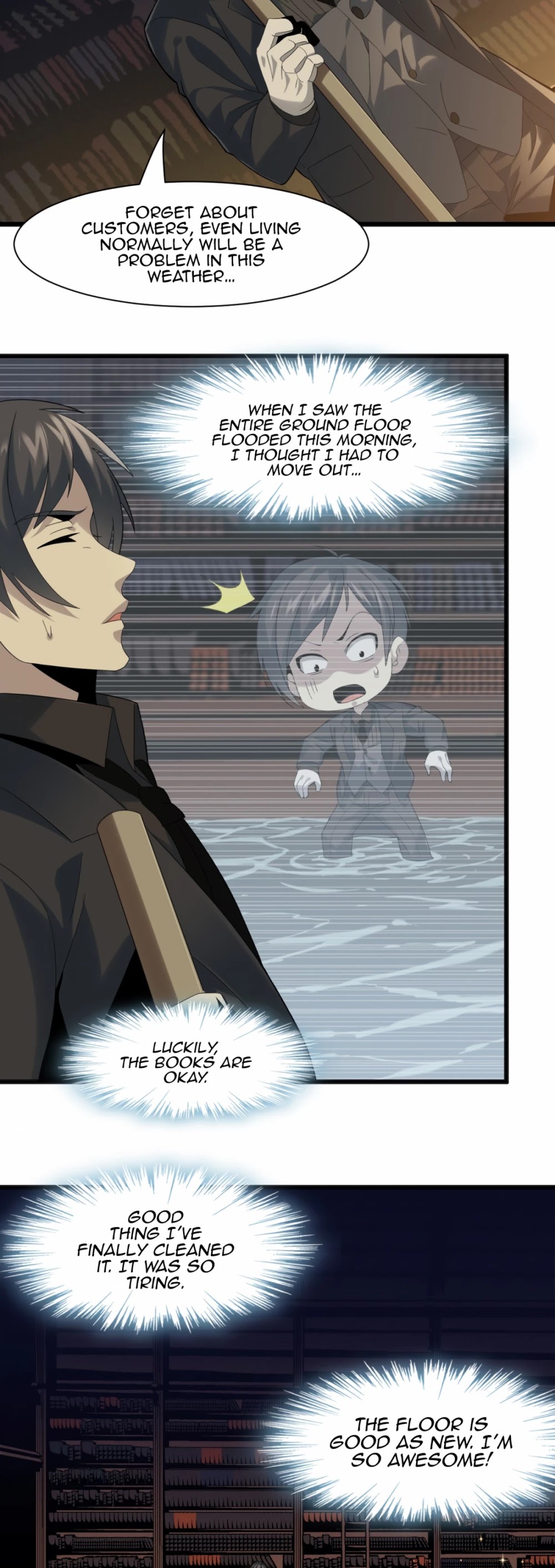 I'm Really Not the Evil God's Lackey Chapter 12 page 5 - Chapter 12: A Good Neighbor
