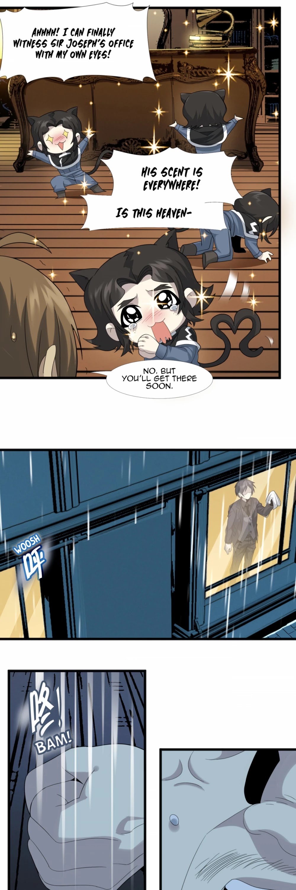 I'm Really Not the Evil God's Lackey Chapter 12 page 7 - Chapter 12: A Good Neighbor