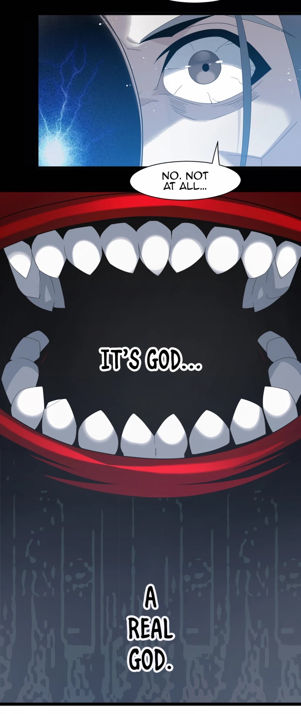 I'm Really Not the Evil God's Lackey Chapter 13 page 40 - Chapter 13: A Real God