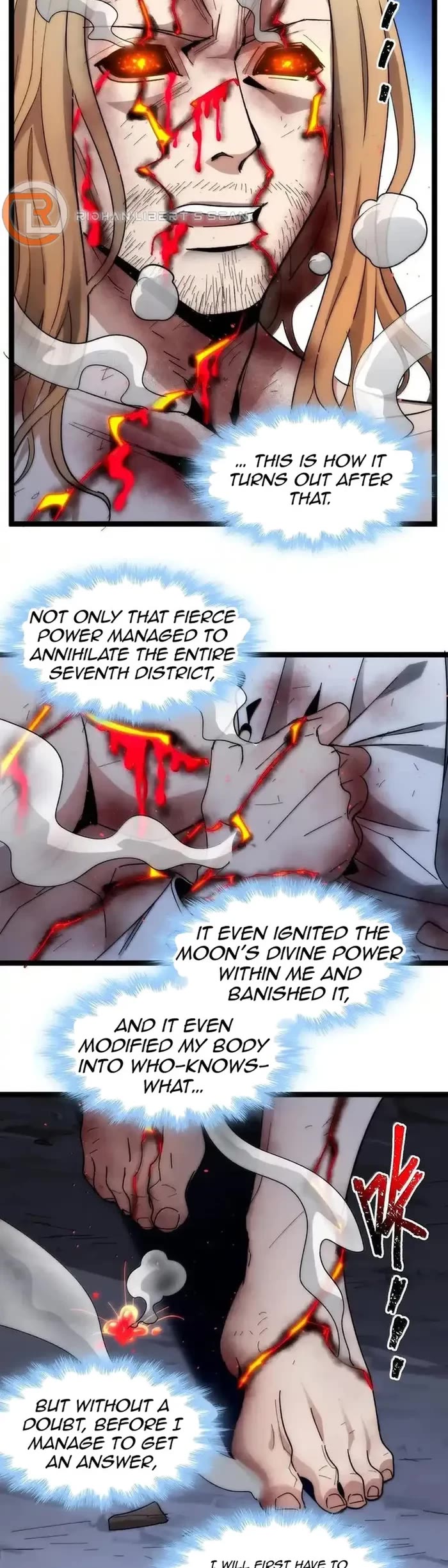 I'm Really Not the Evil God's Lackey Chapter 135 page 3 - Chapter 135