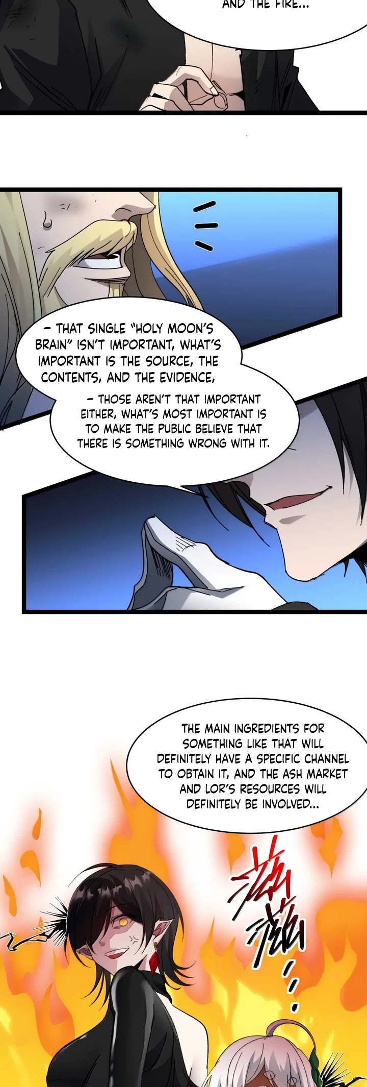 I'm Really Not the Evil God's Lackey Chapter 153 page 35 - Chapter 153