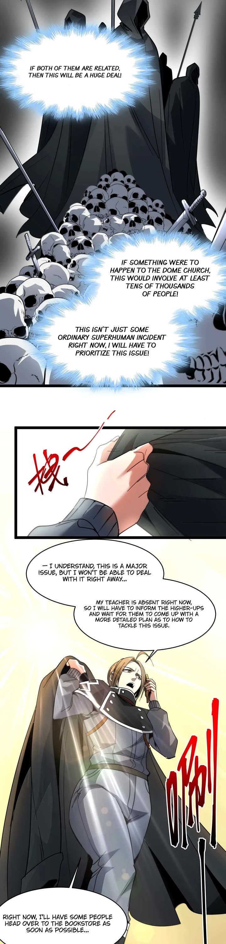 I'm Really Not the Evil God's Lackey Chapter 156 page 38 - Chapter 156