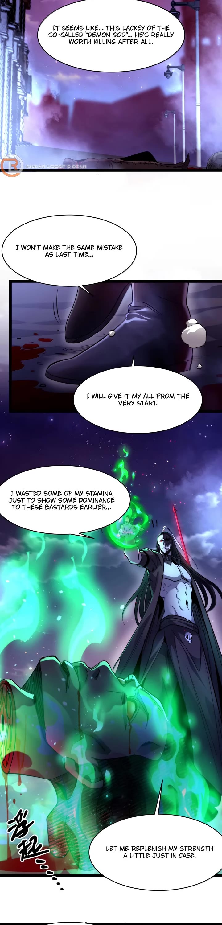 I'm Really Not the Evil God's Lackey Chapter 158 page 3 - Chapter 158