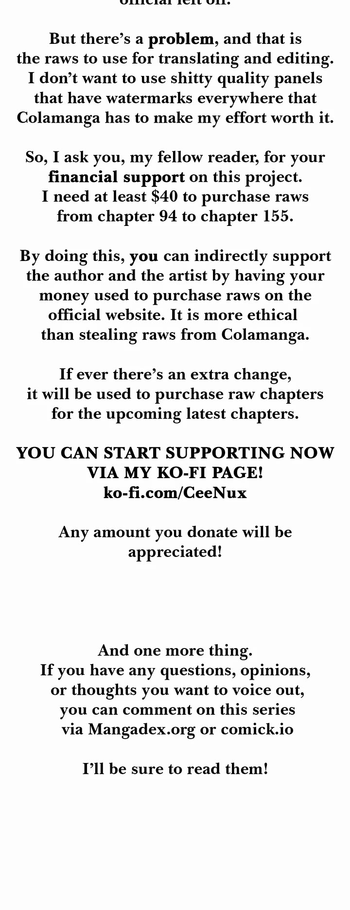 I'm Really Not the Evil God's Lackey Chapter 164.69 page 3 - Chapter 164.69: Redo Announcement!