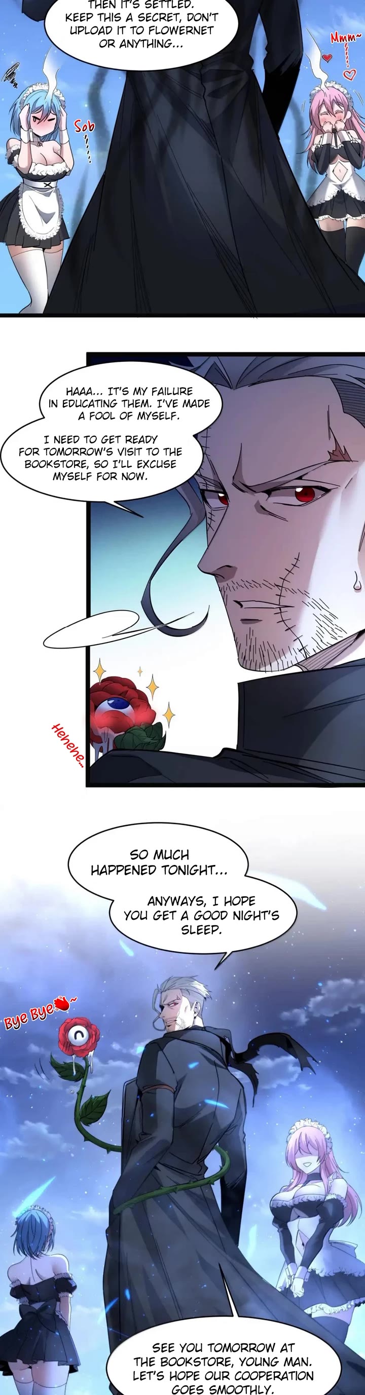 I'm Really Not the Evil God's Lackey Chapter 166 page 24 - Chapter 166: No One Has It Easy...