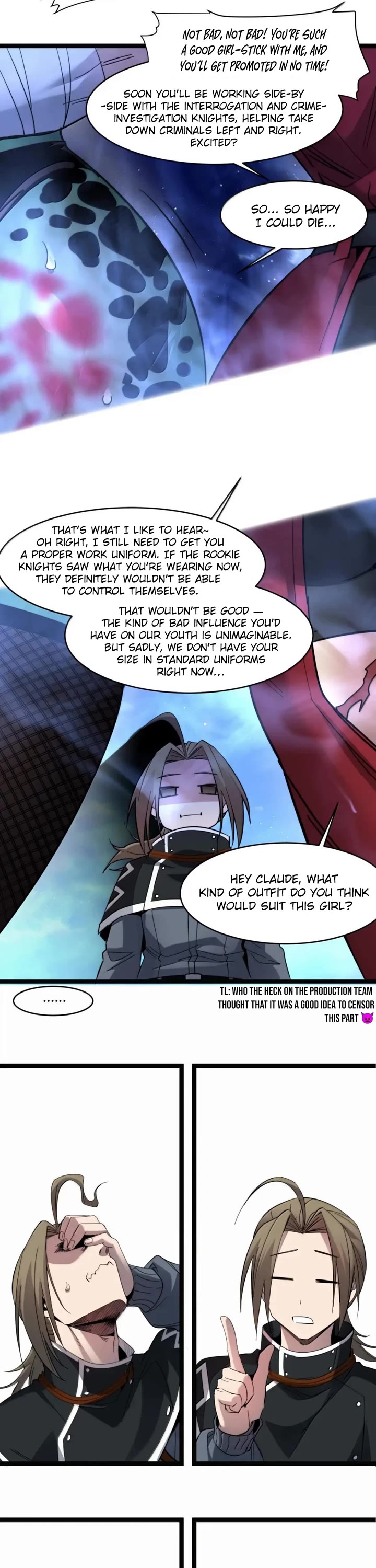 I'm Really Not the Evil God's Lackey Chapter 166 page 32 - Chapter 166: No One Has It Easy...