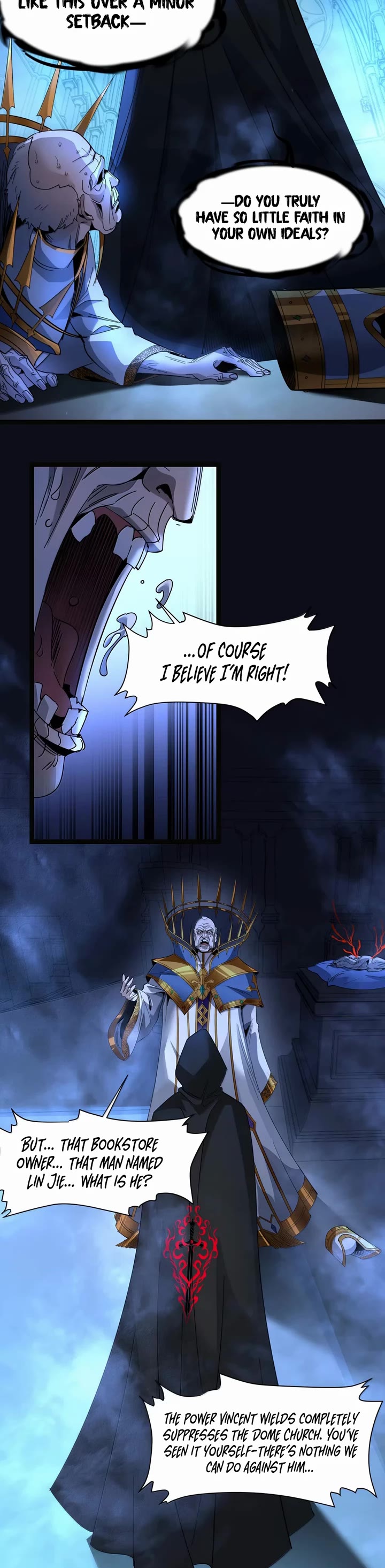 I'm Really Not the Evil God's Lackey Chapter 168 page 4 - Chapter 168: The Moon Dims Its Light For You (Part 2)