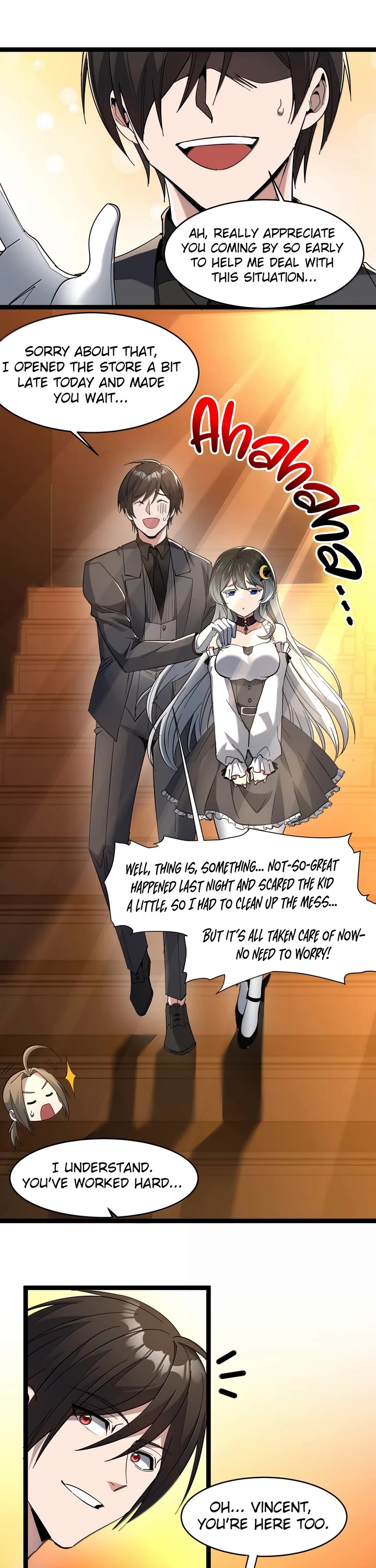 I'm Really Not the Evil God's Lackey Chapter 169 page 8 - Chapter 169: The Public-Spirited Boss Lin