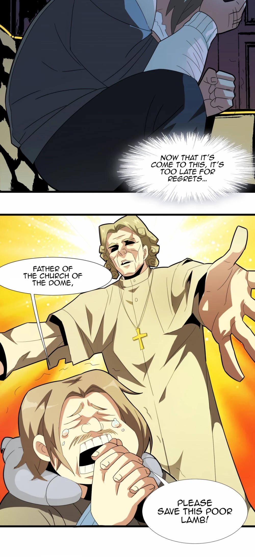 I'm Really Not the Evil God's Lackey Chapter 17 page 21 - Chapter 17: Arm Wrestling