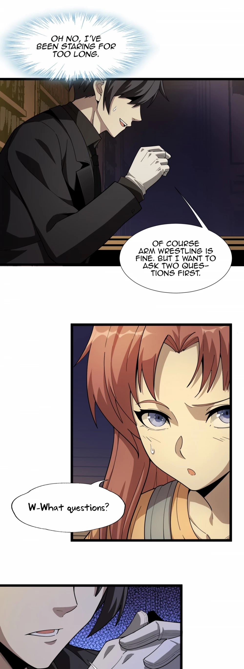 I'm Really Not the Evil God's Lackey Chapter 17 page 38 - Chapter 17: Arm Wrestling