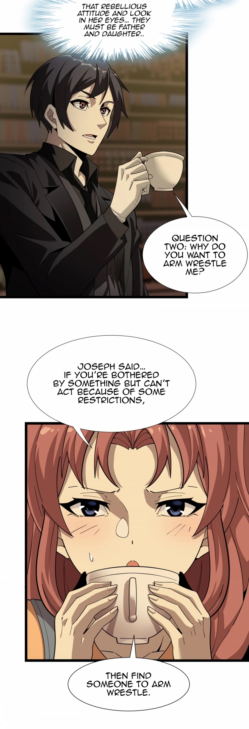 I'm Really Not the Evil God's Lackey Chapter 17 page 41 - Chapter 17: Arm Wrestling