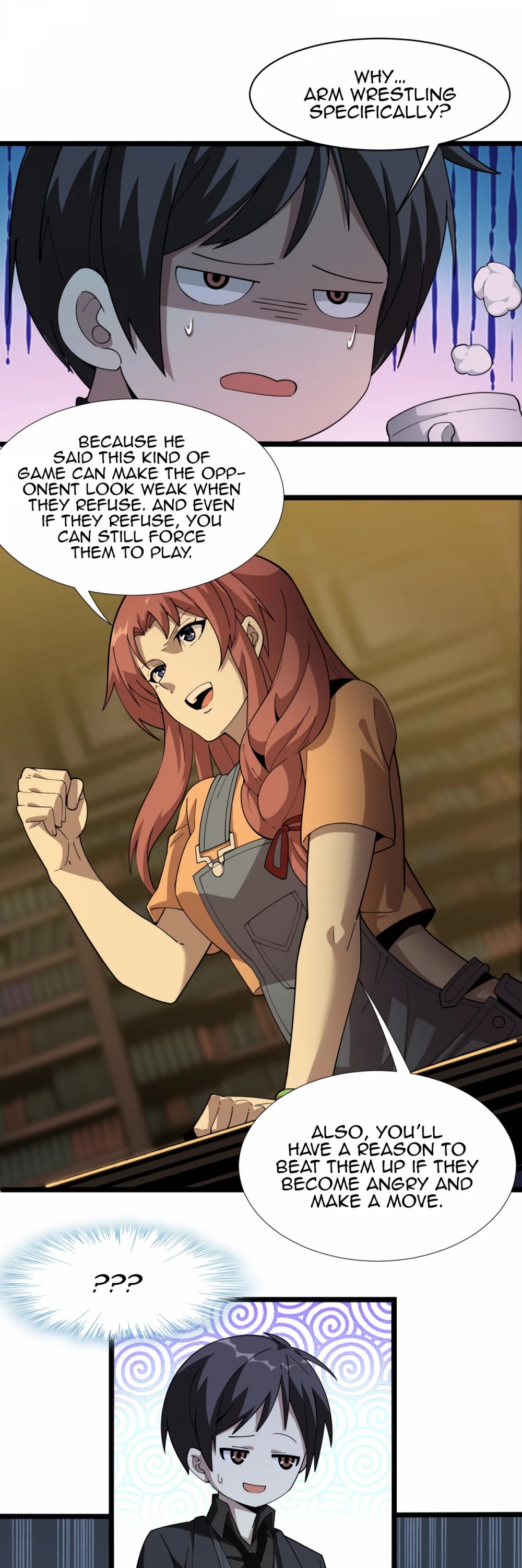 I'm Really Not the Evil God's Lackey Chapter 17 page 42 - Chapter 17: Arm Wrestling