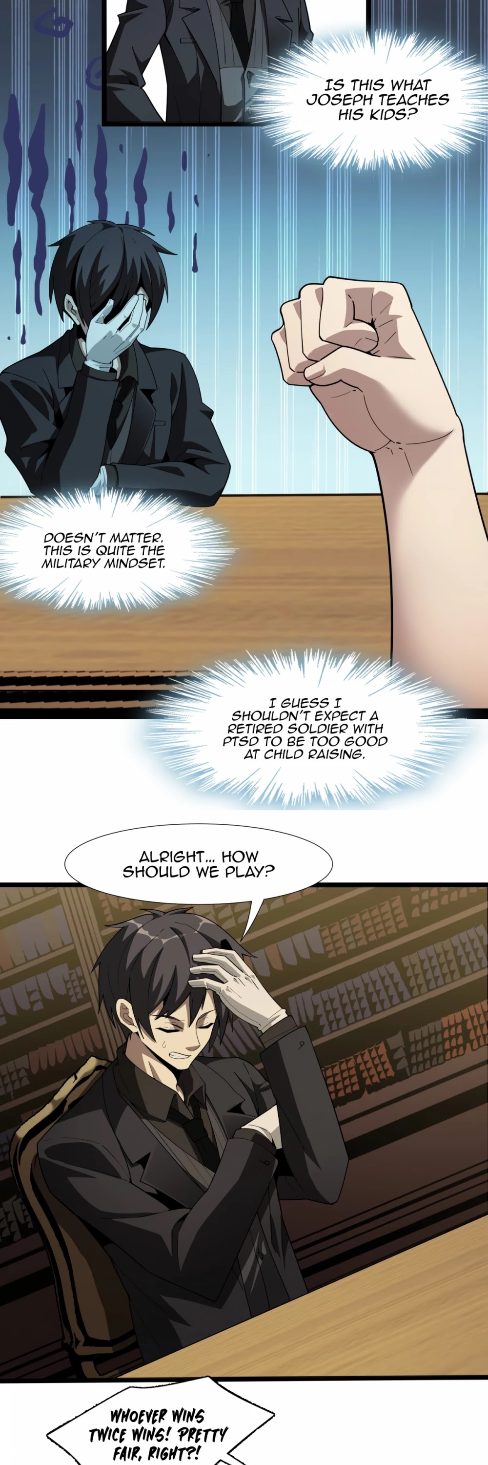 I'm Really Not the Evil God's Lackey Chapter 17 page 43 - Chapter 17: Arm Wrestling