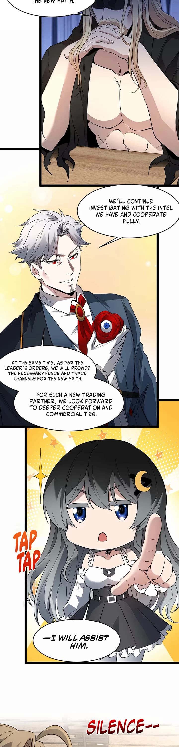 I'm Really Not the Evil God's Lackey Chapter 174 page 28 - Chapter 174: Happy Cooperation