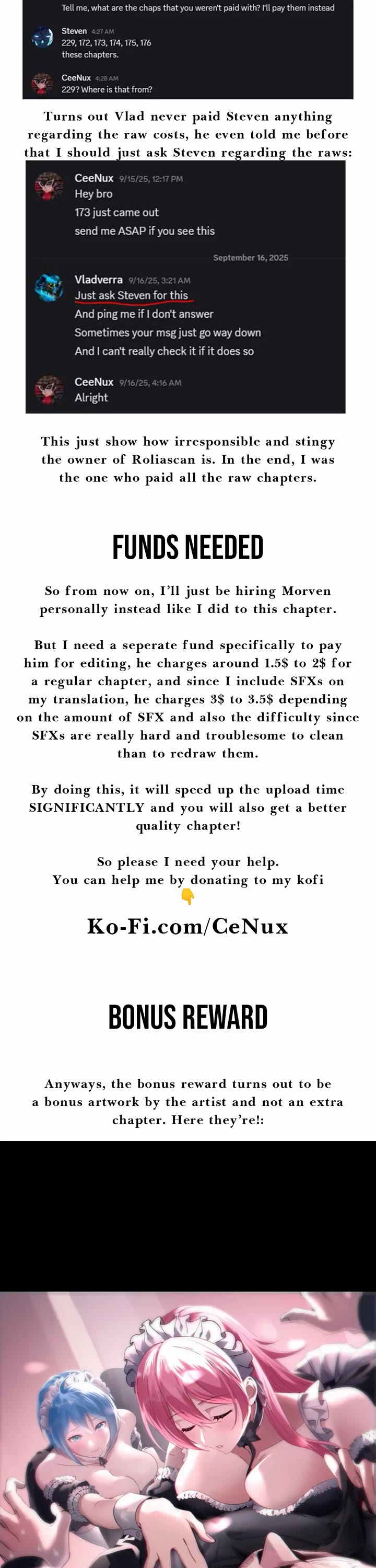 I'm Really Not the Evil God's Lackey Chapter 176 page 31 - Chapter 176: The Mark of a Benevolent Heart (+Bonus Reward)