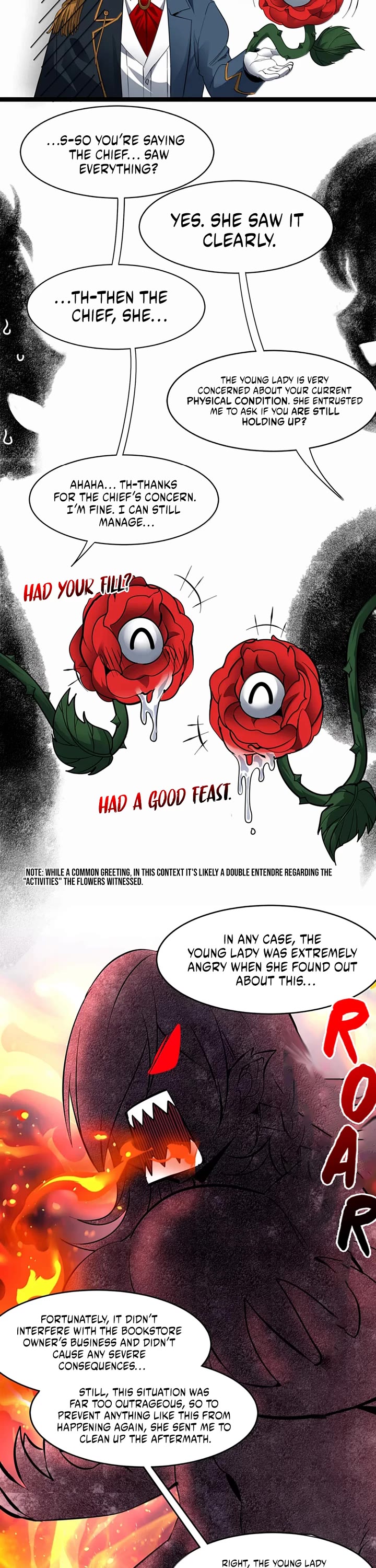 I'm Really Not the Evil God's Lackey Chapter 178 page 27 - Chapter 178: Lovey-Dovey