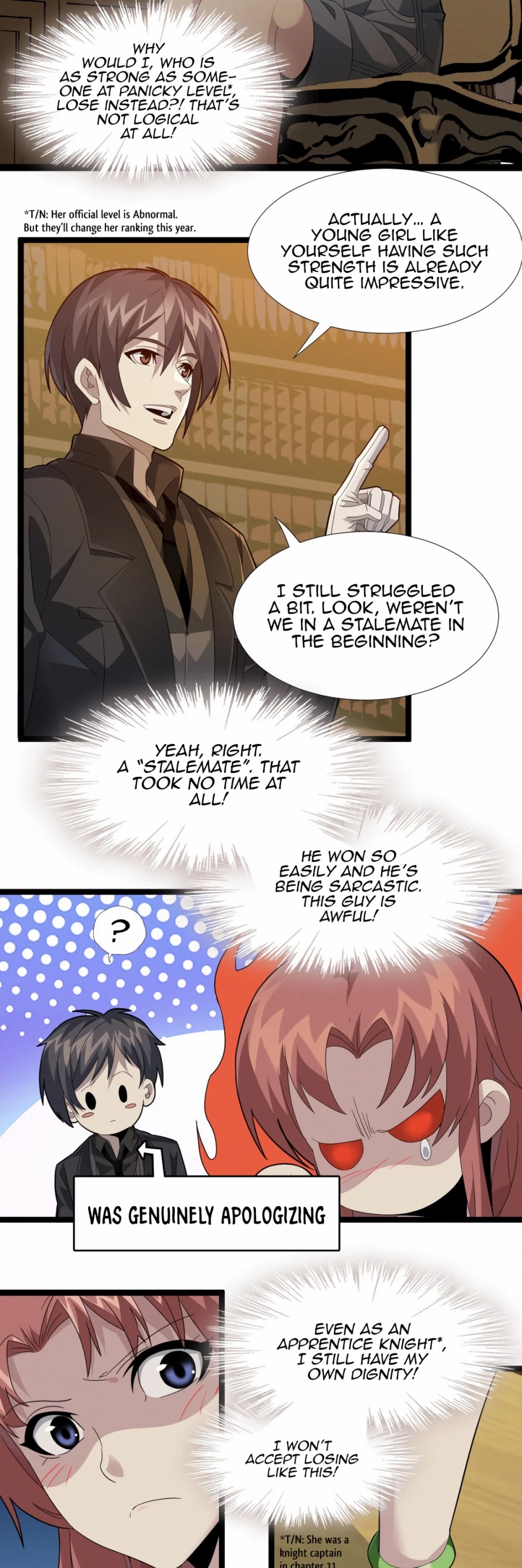 I'm Really Not the Evil God's Lackey Chapter 18 page 5 - Chapter 18: I Love Learning!