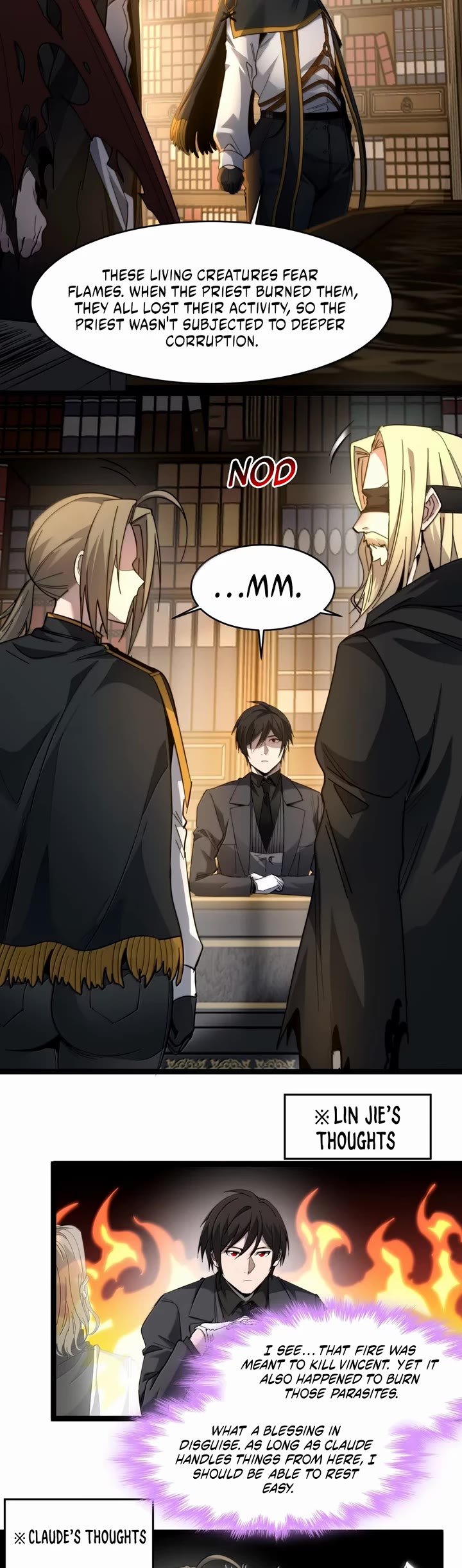 I'm Really Not the Evil God's Lackey Chapter 180 page 19 - Chapter 180: Living Parasite