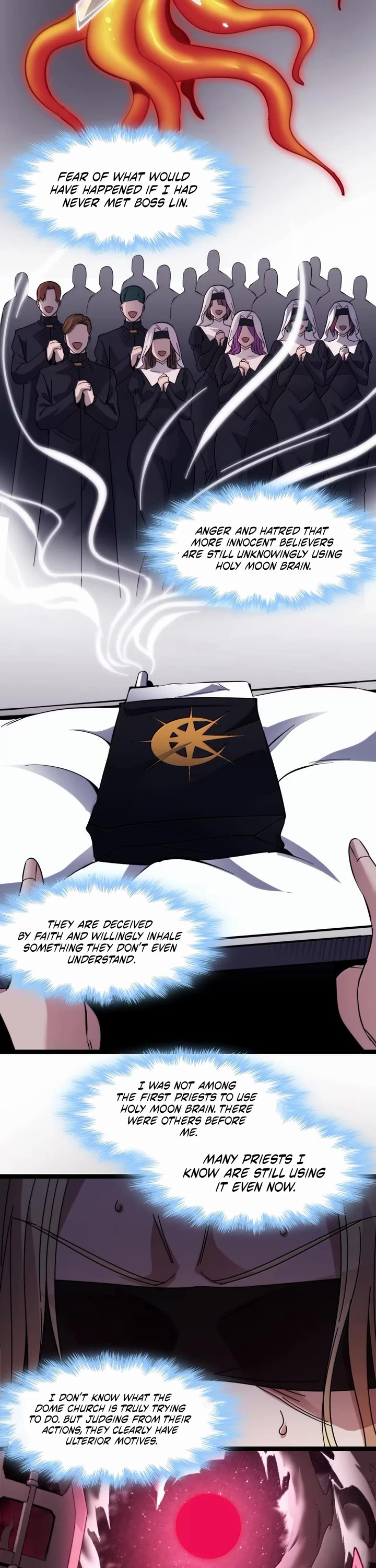 I'm Really Not the Evil God's Lackey Chapter 180 page 23 - Chapter 180: Living Parasite