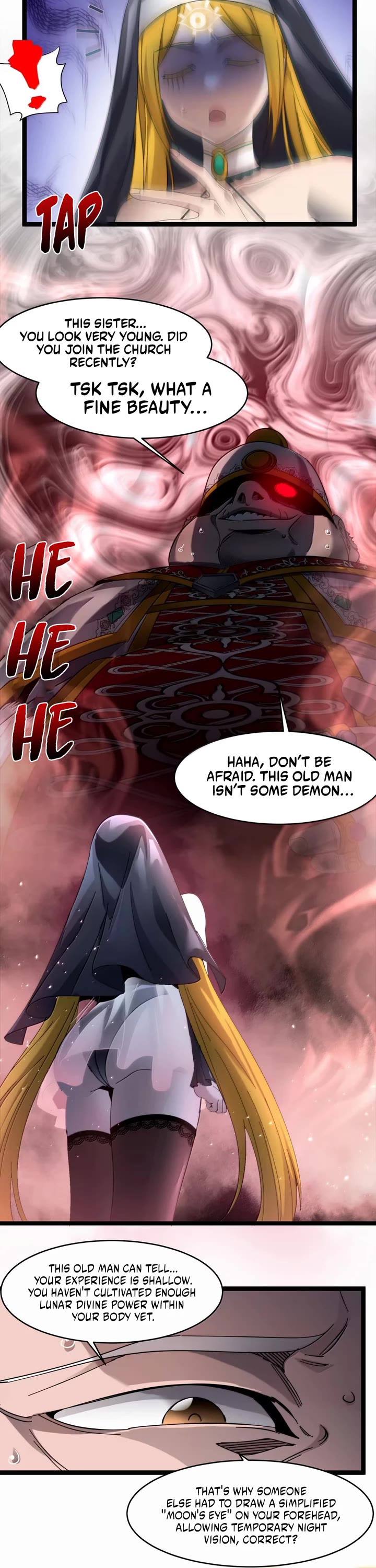 I'm Really Not the Evil God's Lackey Chapter 182 page 21 - Chapter 182: The New Dark Moon Apostle, Jean Lamb