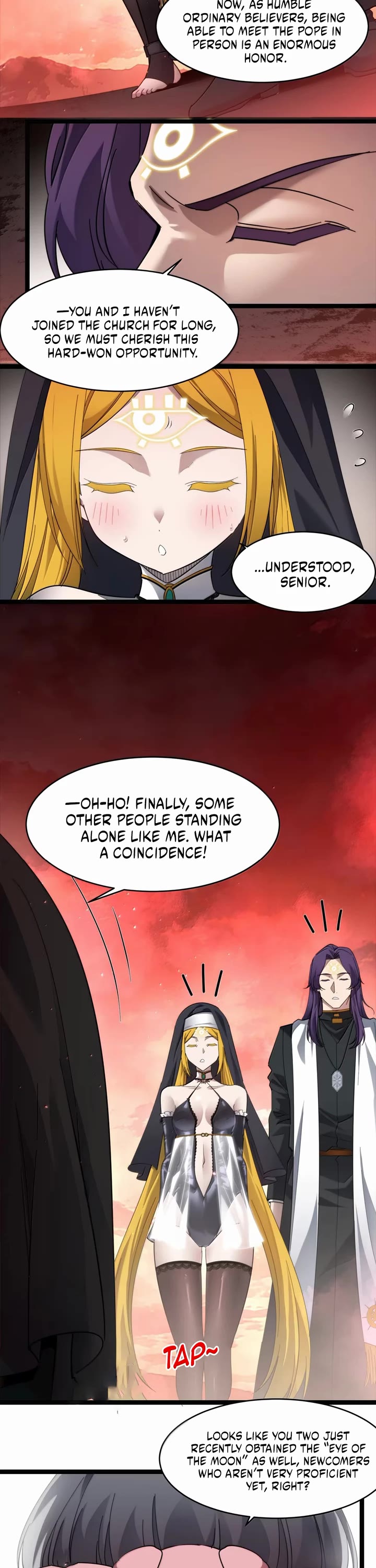 I'm Really Not the Evil God's Lackey Chapter 182 page 7 - Chapter 182: The New Dark Moon Apostle, Jean Lamb