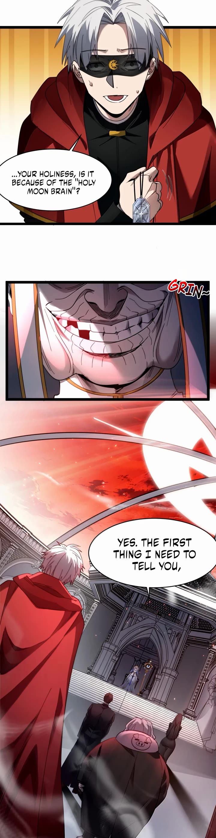 I'm Really Not the Evil God's Lackey Chapter 184 page 10 - Chapter 184: O Great One, Descend Upon Us... (Part 1)