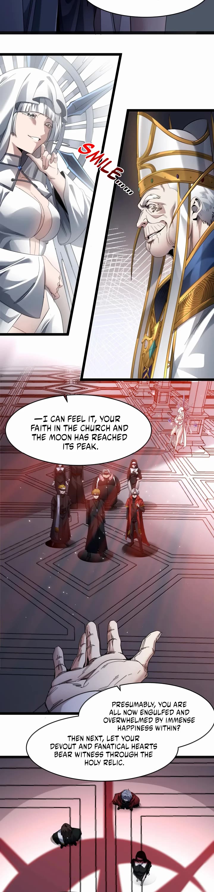 I'm Really Not the Evil God's Lackey Chapter 184 page 18 - Chapter 184: O Great One, Descend Upon Us... (Part 1)