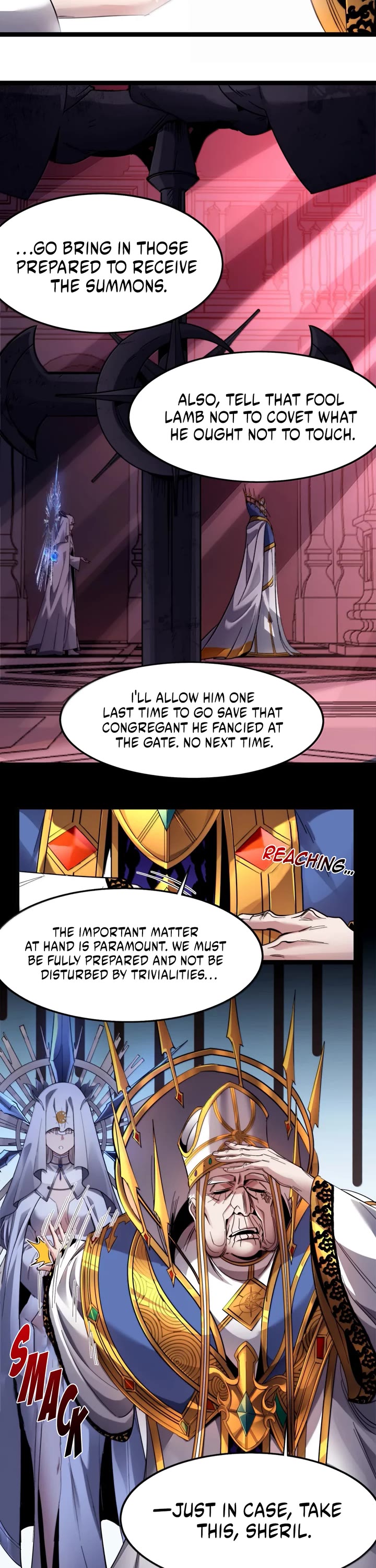 I'm Really Not the Evil God's Lackey Chapter 185 page 16 - Chapter 185: O Great One, Descend Upon Us... (Part 2)