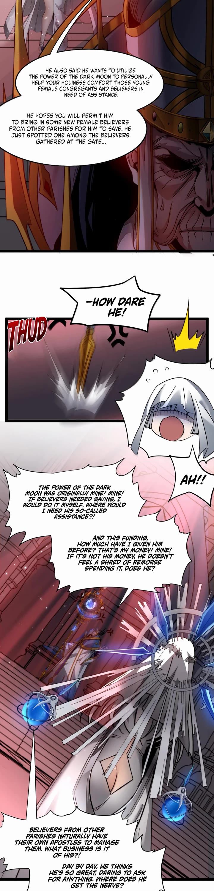I'm Really Not the Evil God's Lackey Chapter 185 page 3 - Chapter 185: O Great One, Descend Upon Us... (Part 2)