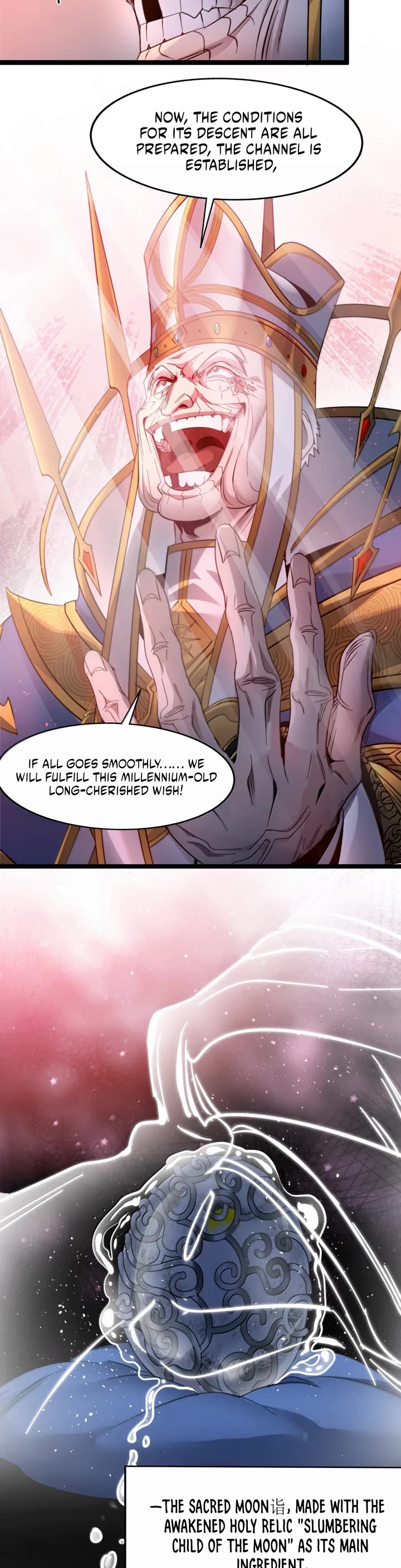 I'm Really Not the Evil God's Lackey Chapter 185 page 9 - Chapter 185: O Great One, Descend Upon Us... (Part 2)