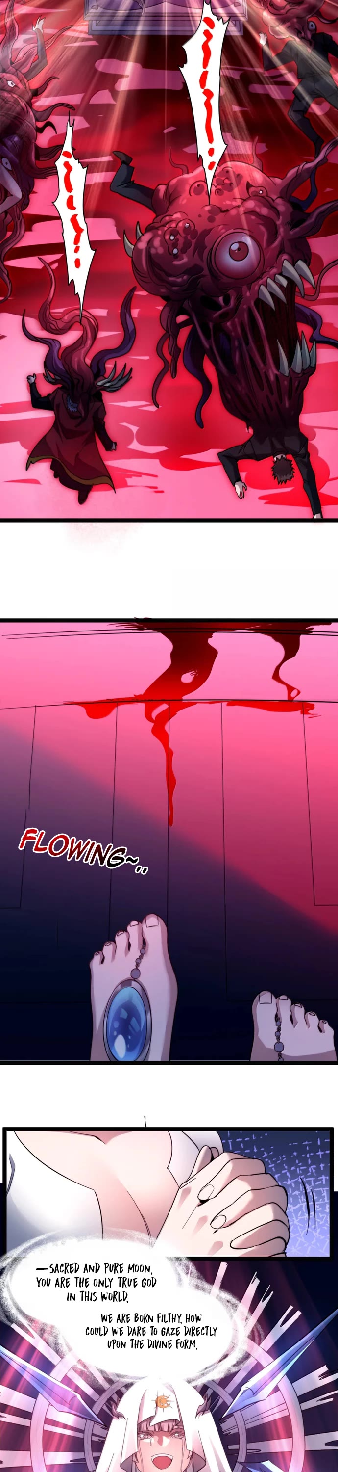 I'm Really Not the Evil God's Lackey Chapter 186 page 4 - Chapter 186: There Is No God Here