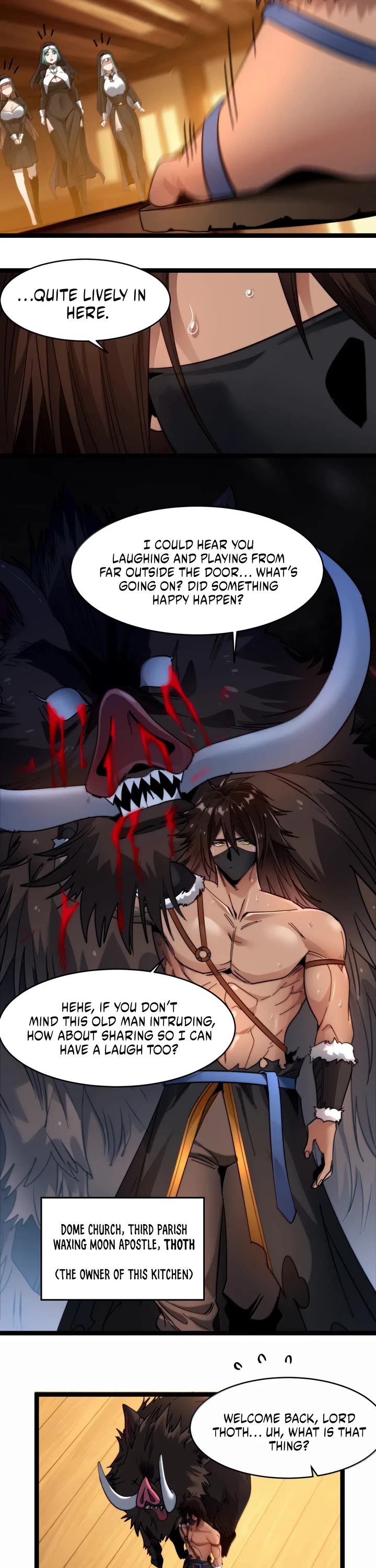 I'm Really Not the Evil God's Lackey Chapter 187 page 12 - Chapter 187: The God Is Right Here