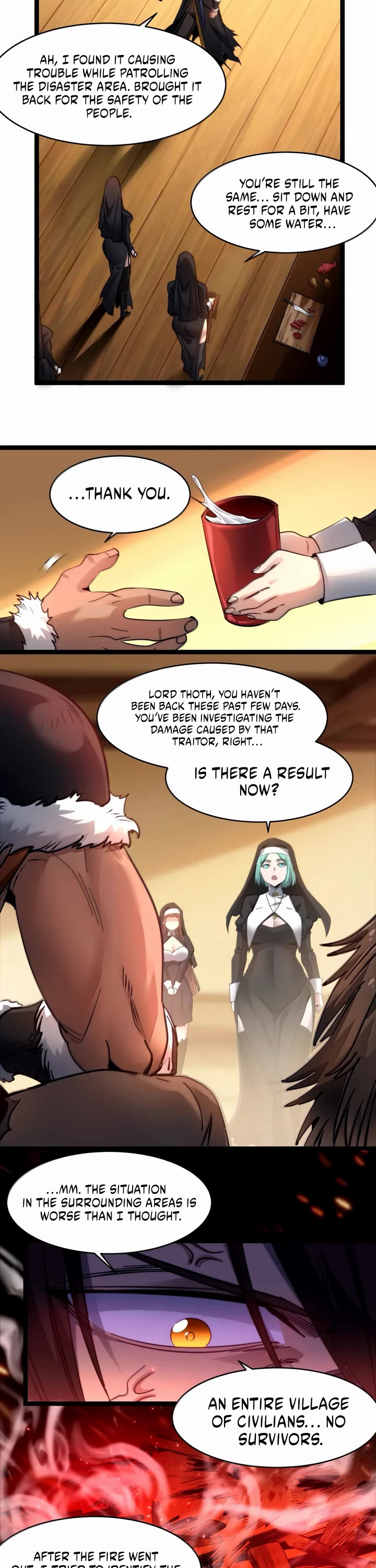 I'm Really Not the Evil God's Lackey Chapter 187 page 13 - Chapter 187: The God Is Right Here