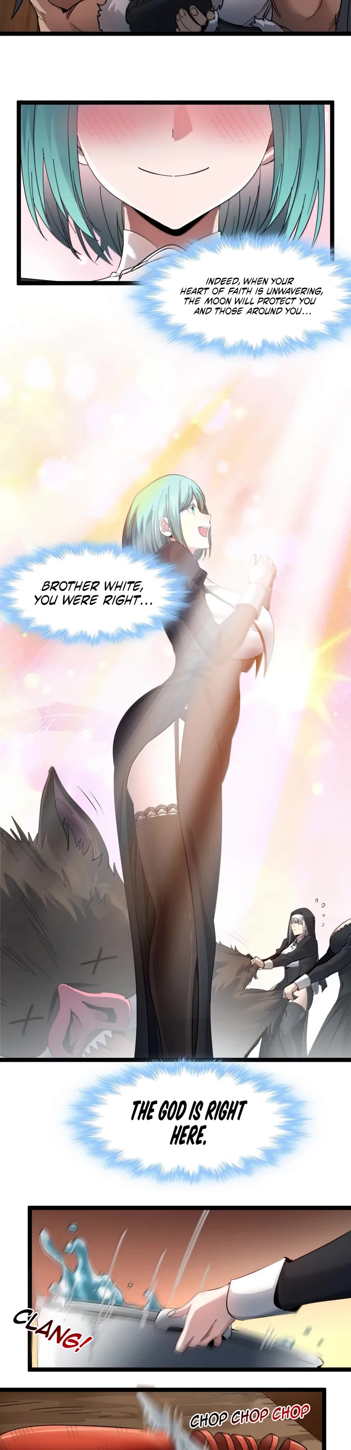 I'm Really Not the Evil God's Lackey Chapter 187 page 19 - Chapter 187: The God Is Right Here