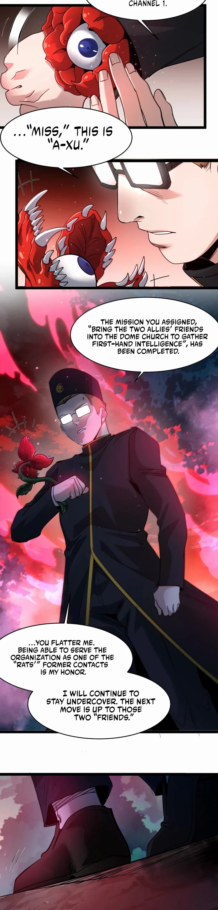 I'm Really Not the Evil God's Lackey Chapter 187 page 27 - Chapter 187: The God Is Right Here