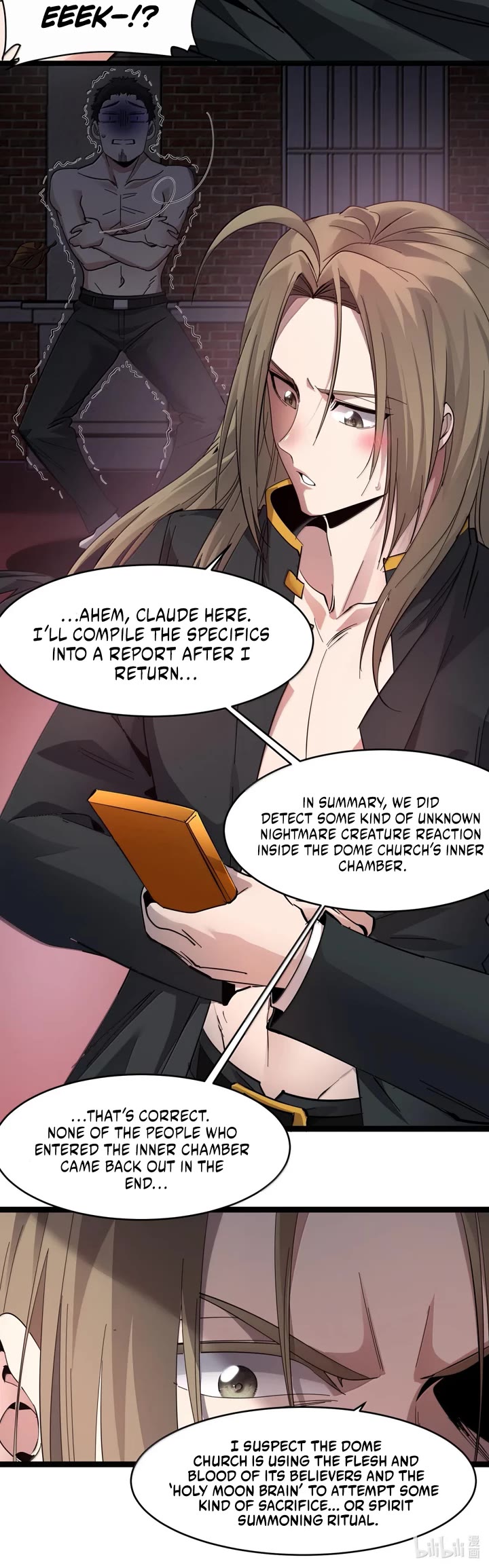 I'm Really Not the Evil God's Lackey Chapter 187 page 34 - Chapter 187: The God Is Right Here