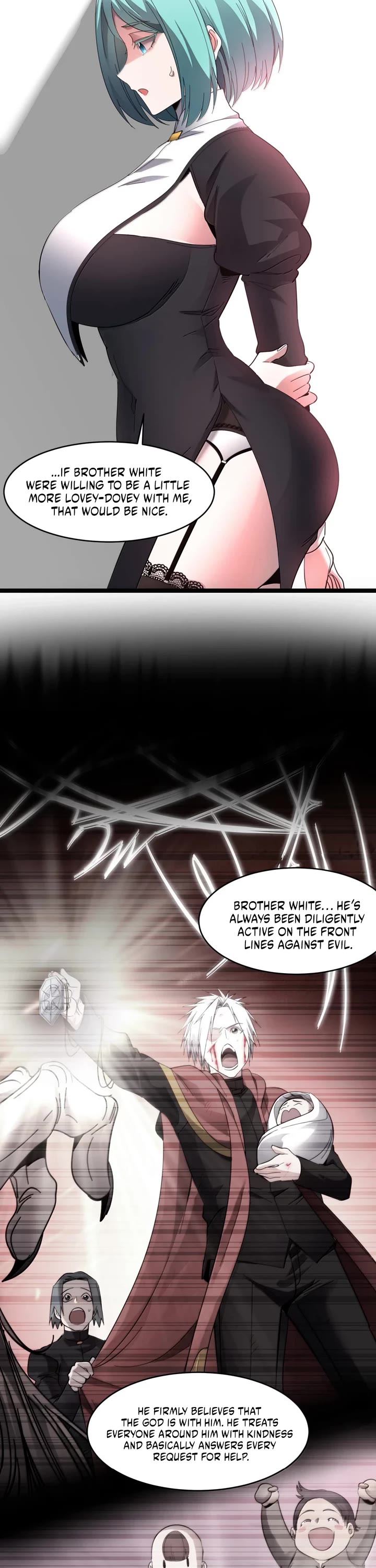 I'm Really Not the Evil God's Lackey Chapter 187 page 7 - Chapter 187: The God Is Right Here