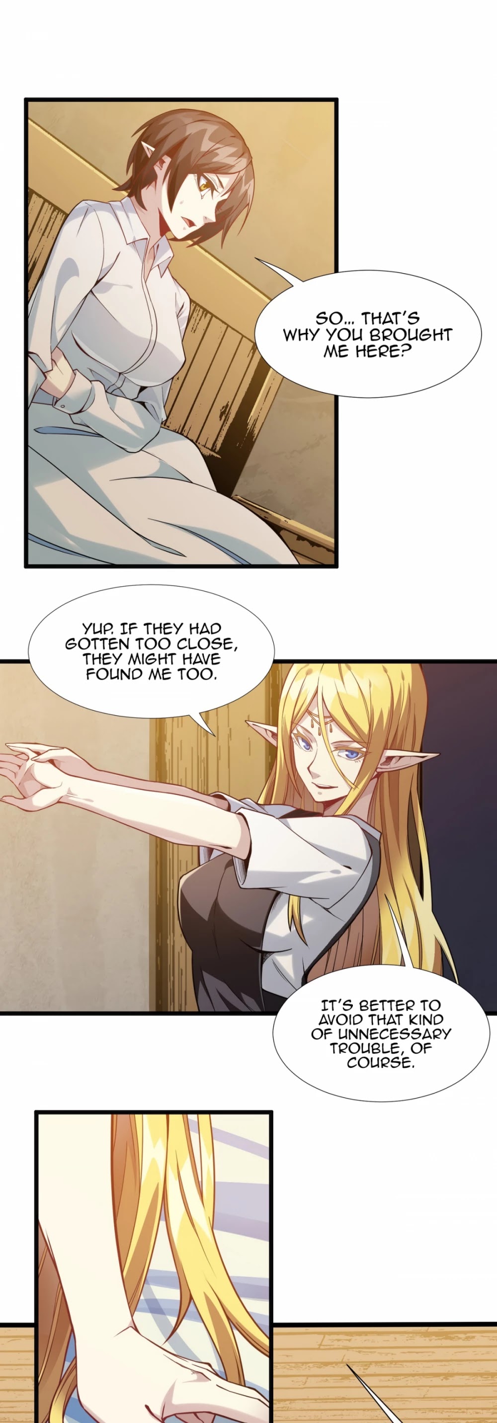 I'm Really Not the Evil God's Lackey Chapter 19 page 10 - Chapter 19: Elf Doris
