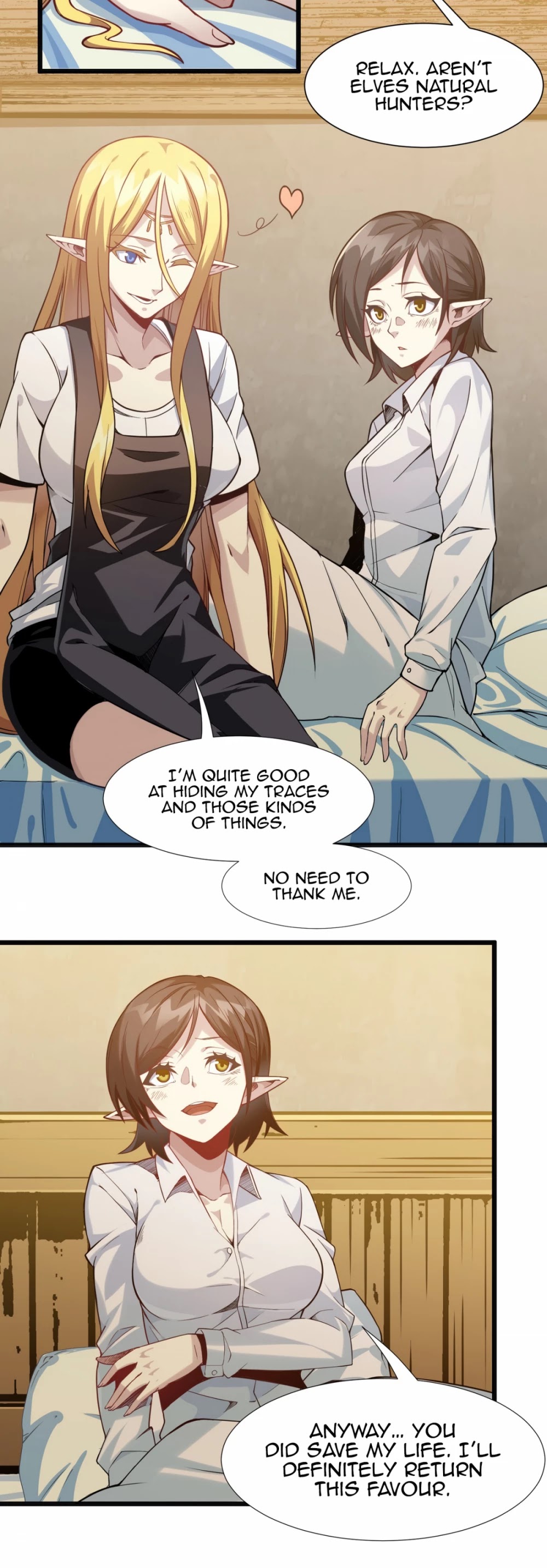 I'm Really Not the Evil God's Lackey Chapter 19 page 11 - Chapter 19: Elf Doris