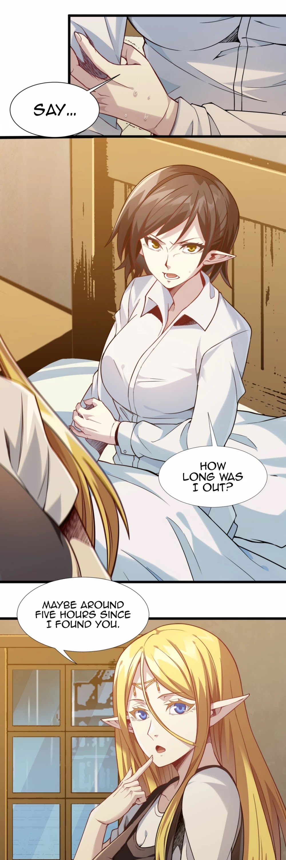 I'm Really Not the Evil God's Lackey Chapter 19 page 12 - Chapter 19: Elf Doris