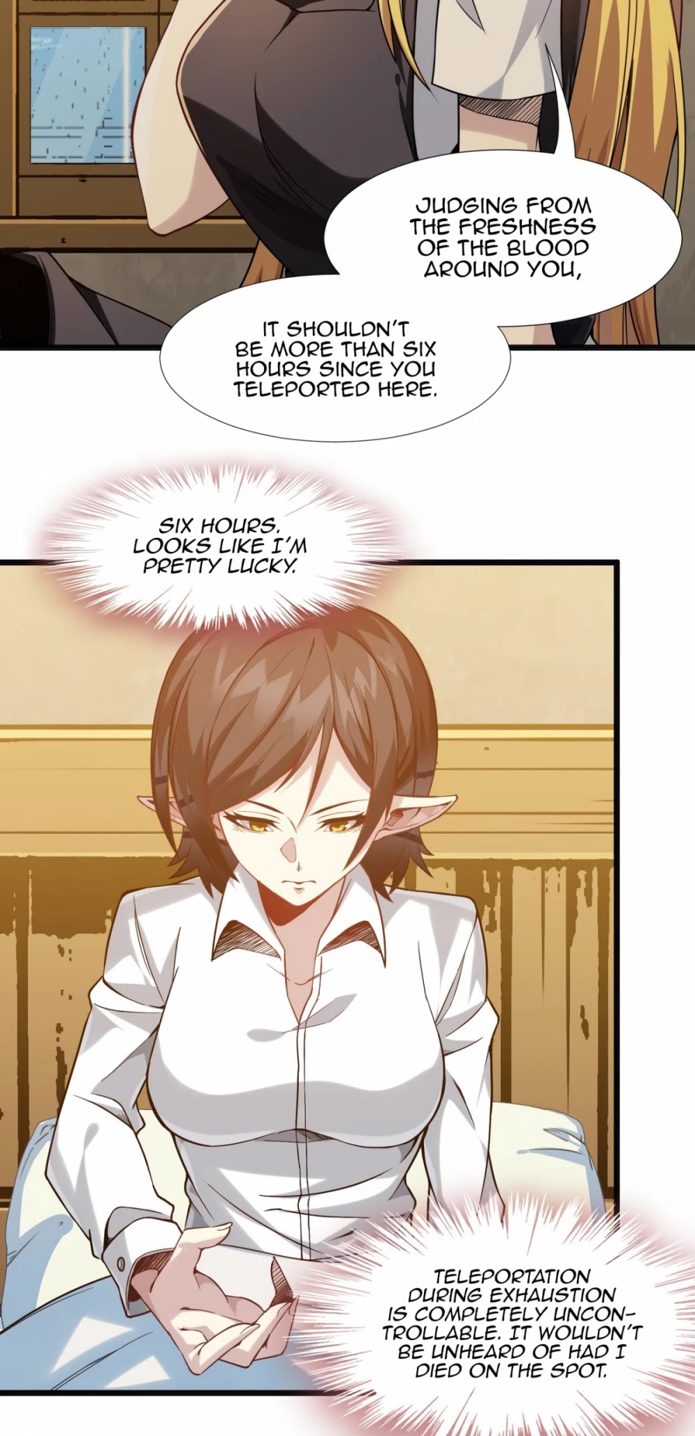 I'm Really Not the Evil God's Lackey Chapter 19 page 13 - Chapter 19: Elf Doris