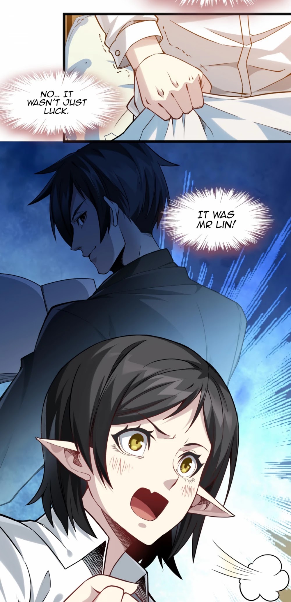 I'm Really Not the Evil God's Lackey Chapter 19 page 14 - Chapter 19: Elf Doris