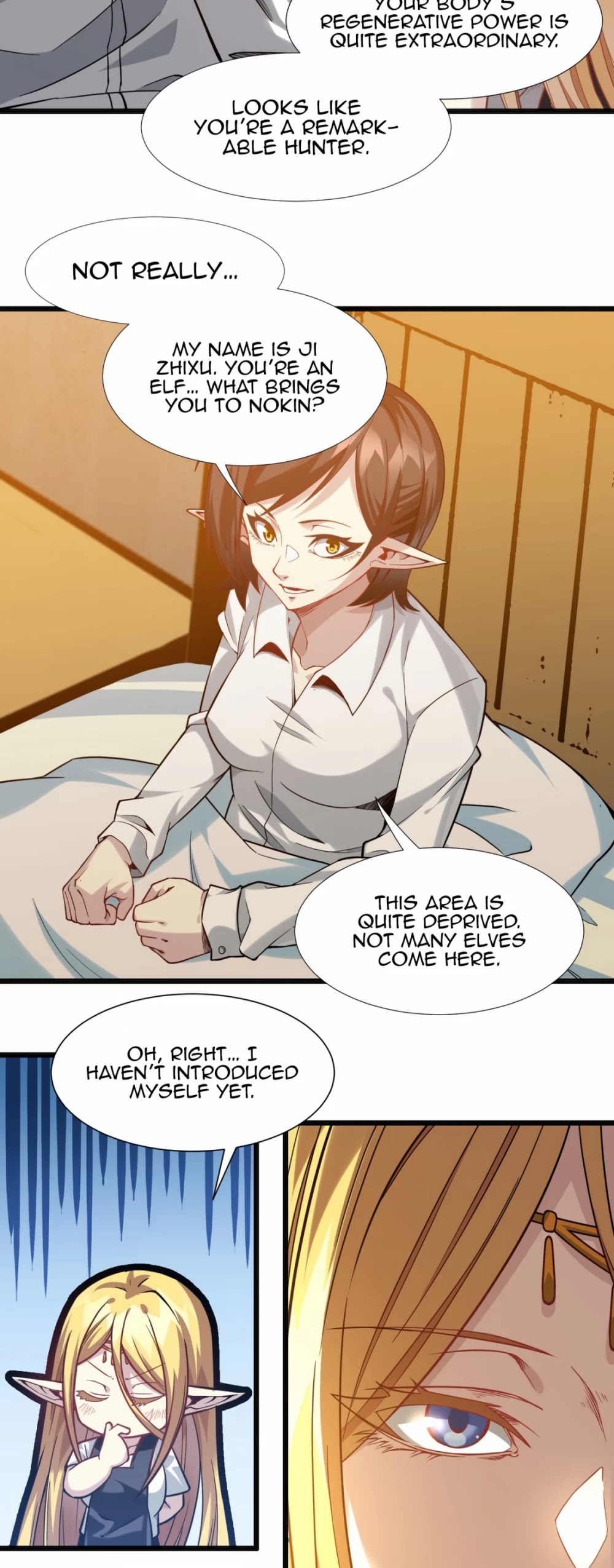 I'm Really Not the Evil God's Lackey Chapter 19 page 17 - Chapter 19: Elf Doris