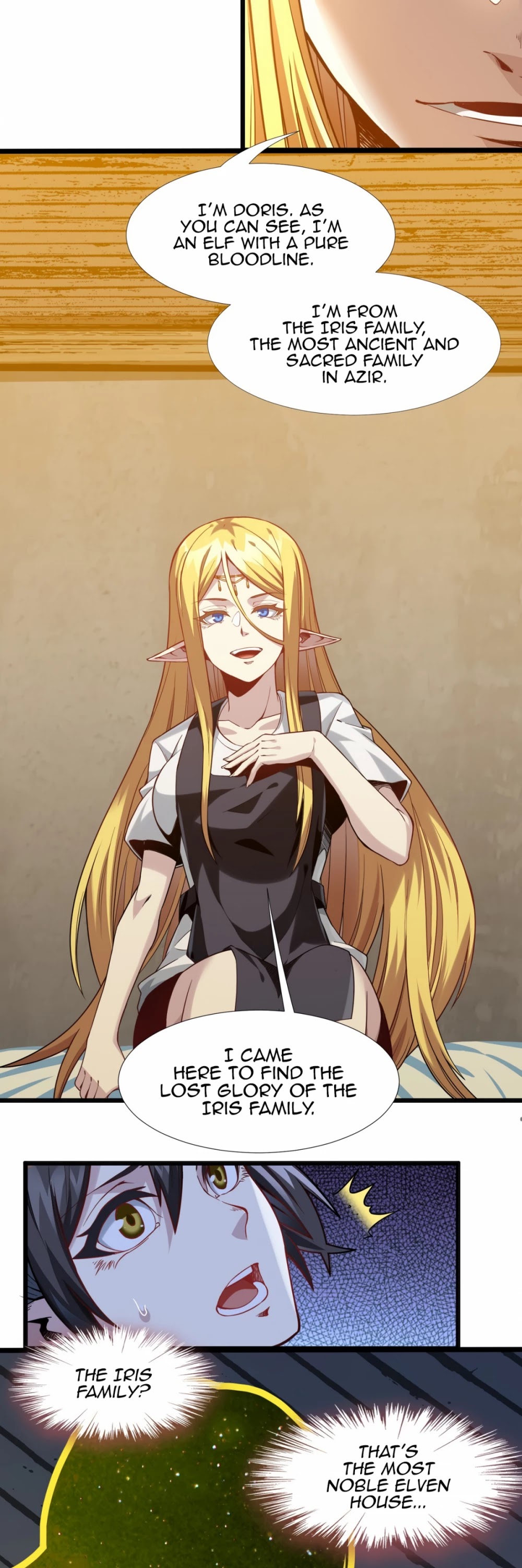 I'm Really Not the Evil God's Lackey Chapter 19 page 18 - Chapter 19: Elf Doris