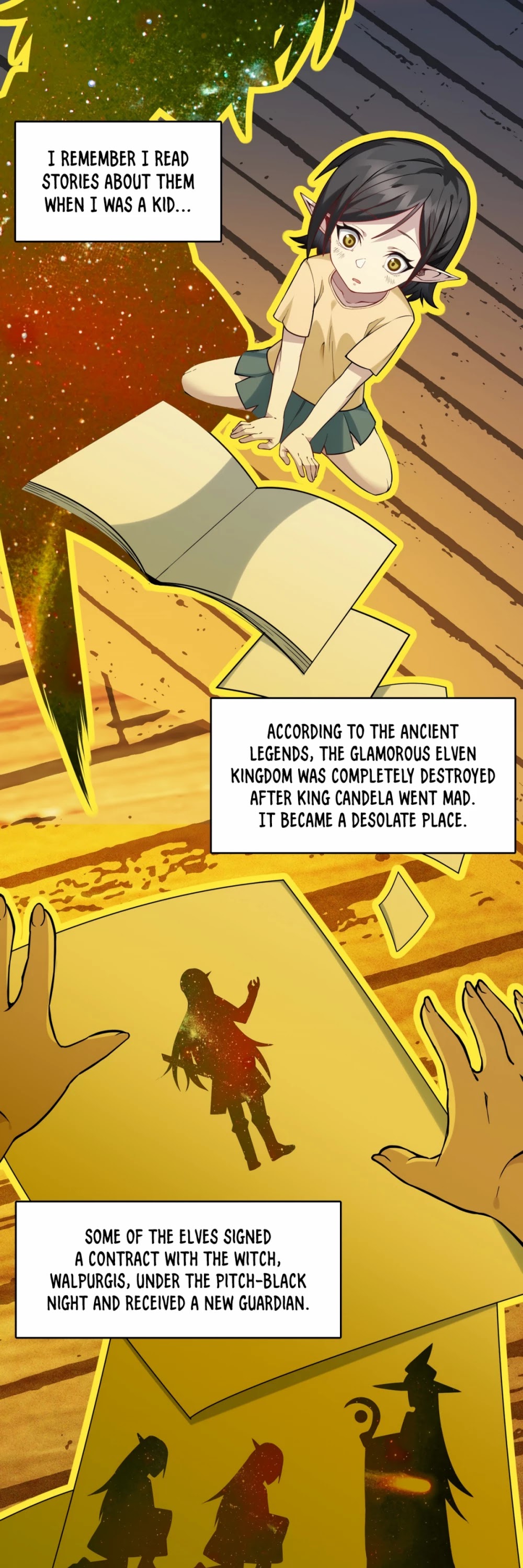 I'm Really Not the Evil God's Lackey Chapter 19 page 19 - Chapter 19: Elf Doris