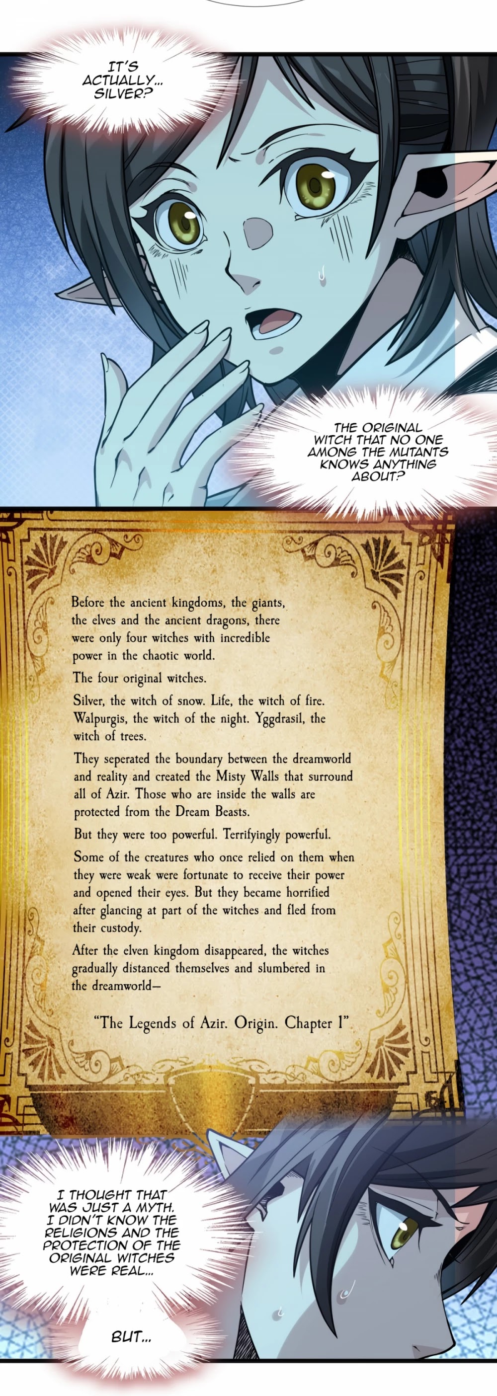 I'm Really Not the Evil God's Lackey Chapter 19 page 24 - Chapter 19: Elf Doris