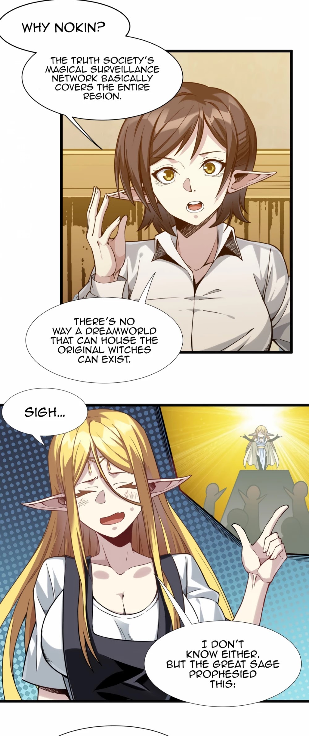 I'm Really Not the Evil God's Lackey Chapter 19 page 25 - Chapter 19: Elf Doris